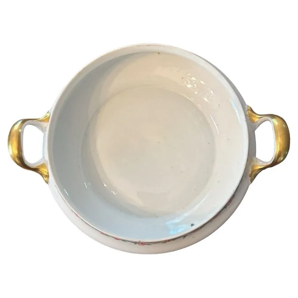 B&Co France L. Bernardaud Limoges Dinnerware Set Floral Gold Trim - Picture 9 of 12